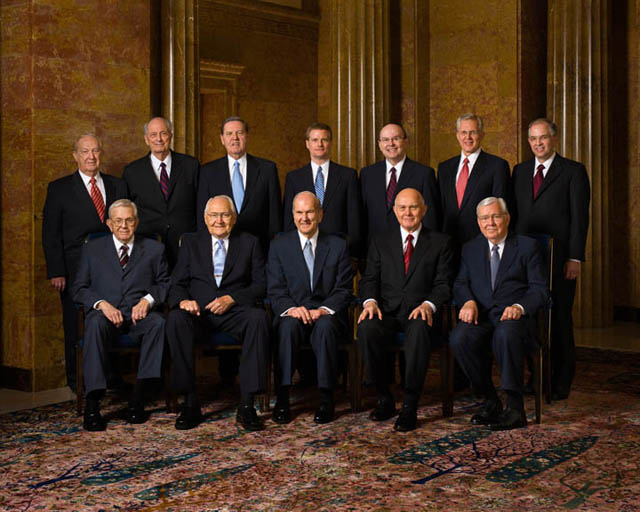 Mormon Leaders Apostles Living